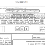 Accounting | Past Paper – August 2020 | G.C.E A/L | Sinhala Medium