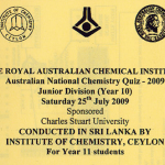 Australian National Chemistry Quiz 2009 – Grade 11